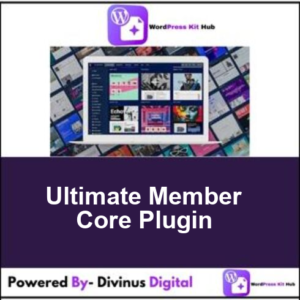 Ultimate Member Core Plugin