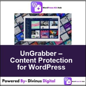 UnGrabber – Content Protection for WordPress