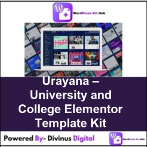 Urayana – University and College Elementor Template Kit