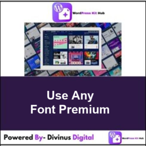 Use Any Font Premium
