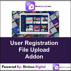 User Registration File Upload Addon