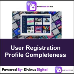 User Registration Profile Completeness