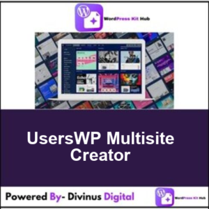 UsersWP Multisite Creator