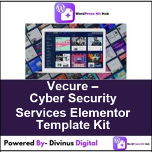 Vecure – Cyber Security Services Elementor Template Kit