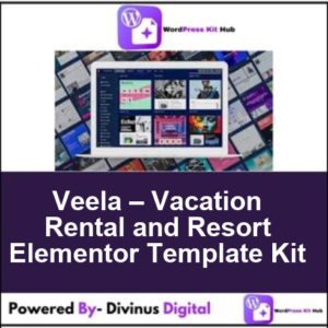 Veela – Vacation Rental and Resort Elementor Template Kit