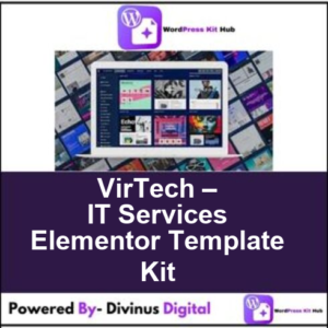 VirTech – IT Services Elementor Template Kit
