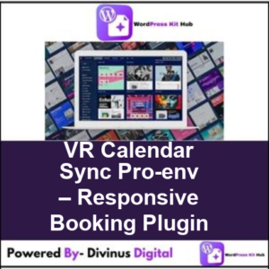 VR Calendar Sync Pro-env – Responsive Booking Plugin
