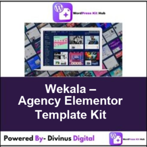 Wekala – Agency Elementor Template Kit