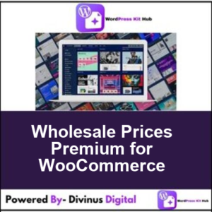 Wholesale Prices Premium for WooCommerce