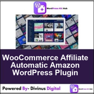 WooCommerce Affiliate Automatic Amazon WordPress Plugin