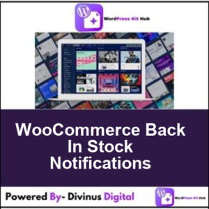 WooCommerce Back In Stock Notifications