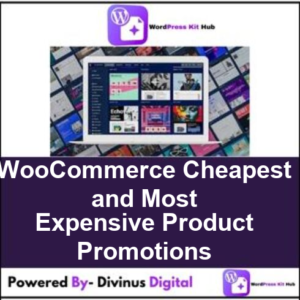 WooCommerce Cheapest and Most Expensive Product Promotions