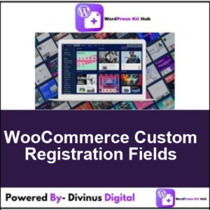 WooCommerce Custom Registration Fields