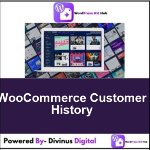 WooCommerce Customer History
