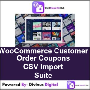 WooCommerce Customer Order Coupons CSV Import Suite