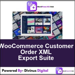 WooCommerce Customer Order XML Export Suite