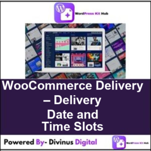 WooCommerce Delivery – Delivery Date and Time Slots