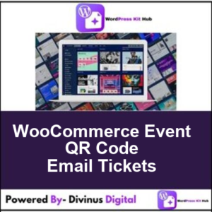 WooCommerce Event QR Code Email Tickets