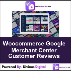 Woocommerce Google Merchant Center Customer Reviews