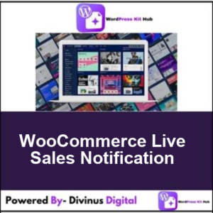 WooCommerce Live Sales Notification