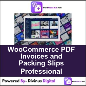 WooCommerce PDF Invoices and Packing Slips Professional
