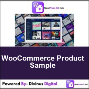 WooCommerce Product Sample