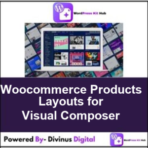 Woocommerce Products Layouts for Visual Composer