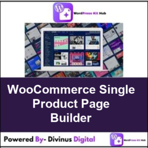 WooCommerce Single Product Page Builder