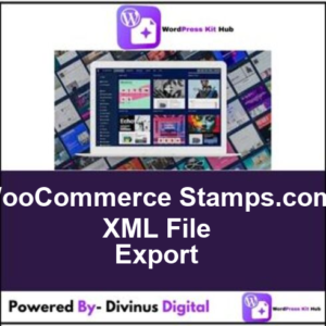 WooCommerce Stamps.com XML File Export