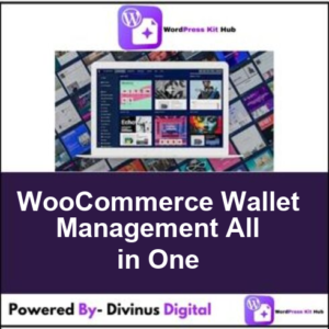 WooCommerce Wallet Management  All in One