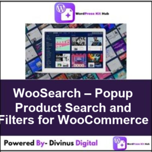 WooSearch – Popup Product Search and Filters for WooCommerce