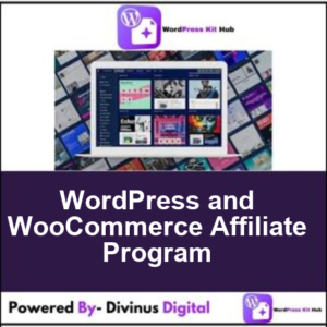 WordPress and WooCommerce Affiliate Program