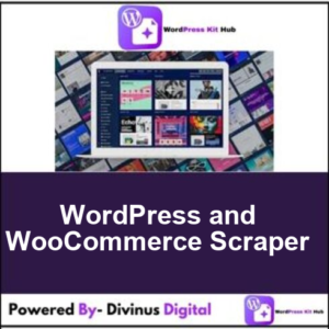 WordPress and WooCommerce Scraper