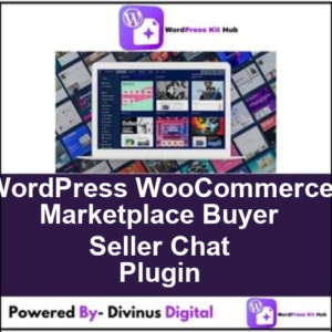 WordPress WooCommerce Marketplace Buyer Seller Chat Plugin