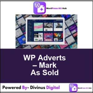 WP Adverts – Mark As Sold