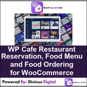 WP Cafe Restaurant Reservation, Food Menu and Food Ordering for WooCommerce