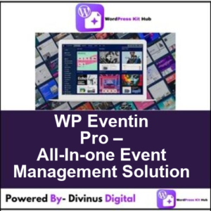 WP Eventin Pro – All-In-one Event Management Solution
