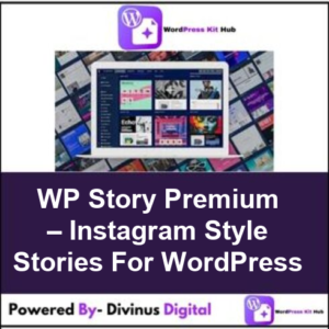 WP Story Premium – Instagram Style Stories For WordPress