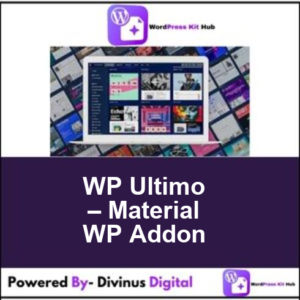 WP Ultimo – Material WP Addon