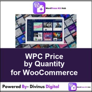 WPC Price by Quantity for WooCommerce