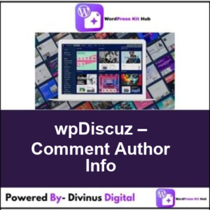 wpDiscuz – Comment Author Info