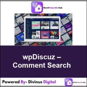 wpDiscuz – Comment Search
