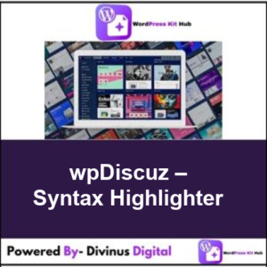 wpDiscuz – Syntax Highlighter