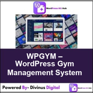 WPGYM – WordPress Gym Management System