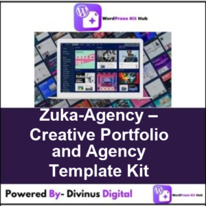 Zuka-Agency – Creative Portfolio and Agency Template Kit