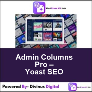 Admin Columns Pro – Yoast SEO