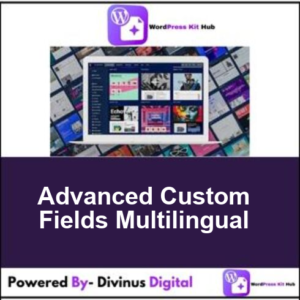 Advanced Custom Fields Multilingual