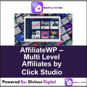 AffiliateWP – Multi Level Affiliates by Click Studio