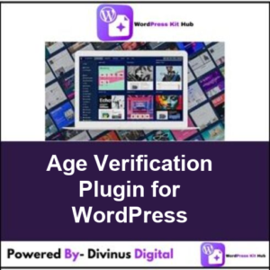Age Verification Plugin for WordPress