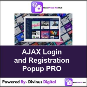 AJAX Login and Registration Popup PRO